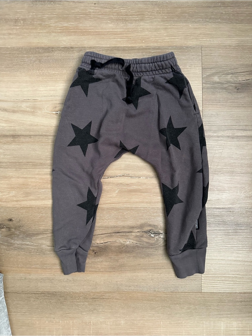 Nununu Dark Grey & Black Jogger Sweatpants Unisex